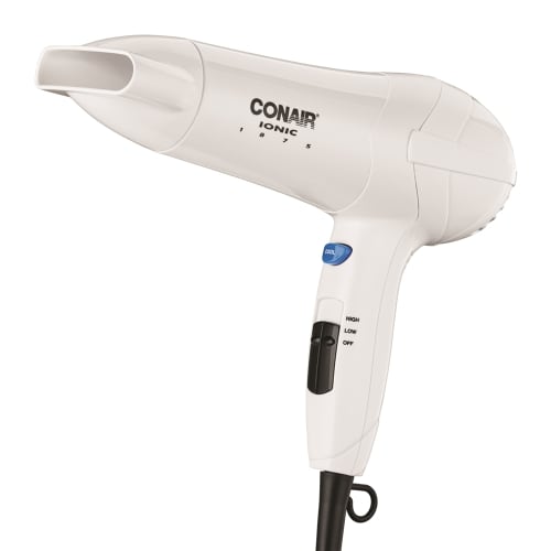 Conair® Ionic Hair Dryer, 1875Ws, White